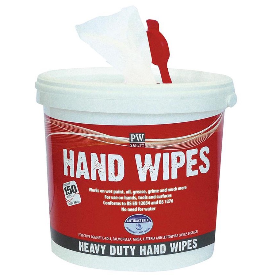 Portwest IW10 Hand Wipes (150 Wipes) BK Safetywear